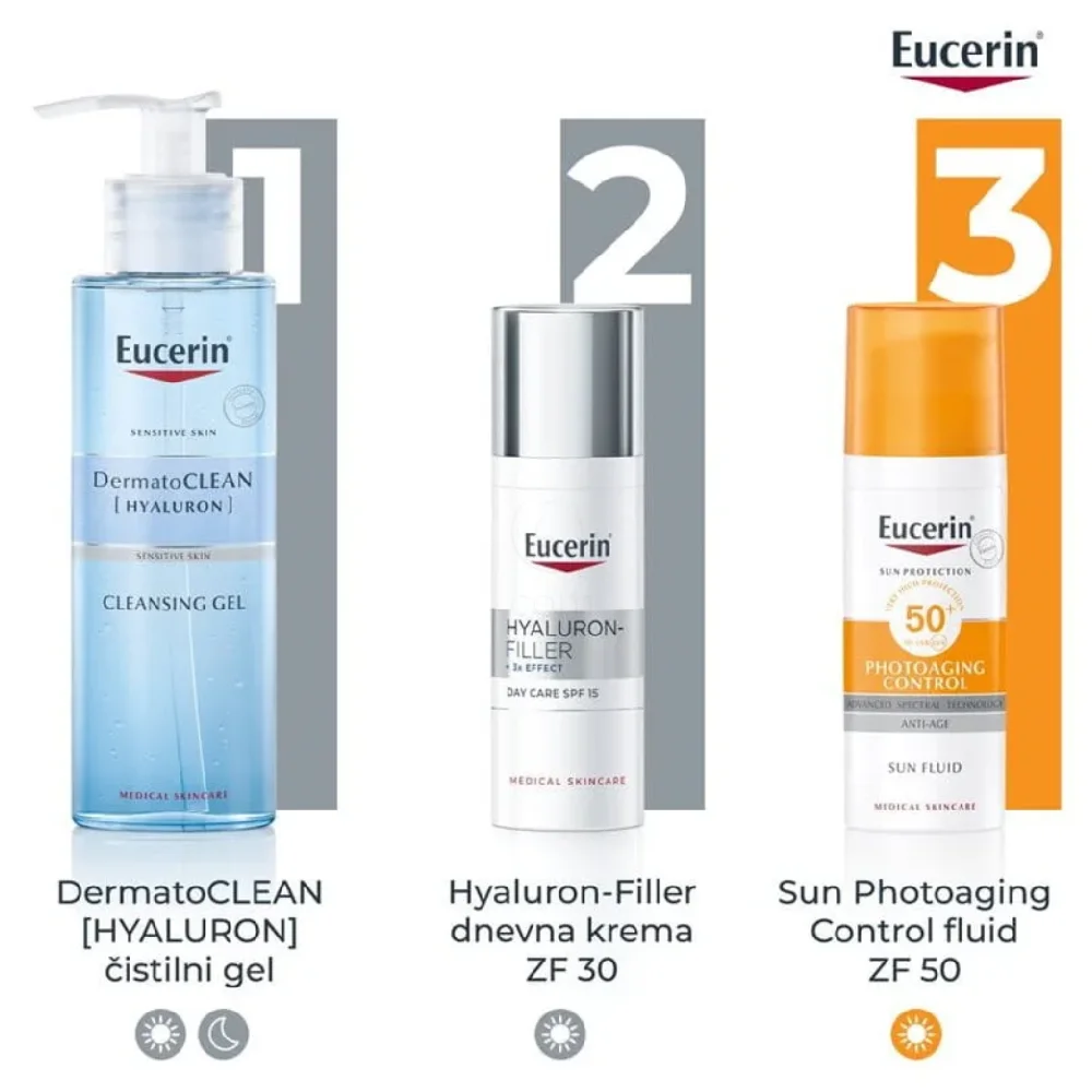 Eucerin Hyaluron-Filler, dnevna krema - normalna/mešana koža - ZF 15 (50 ml)